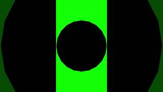 Black Icosagon Green Background Scale Down shorts [upl. by Darren]