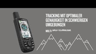 GPSMAP 66sr MultiGNSS OutdoorHandgerät Navigationsfunktionen für dein nächstes OutdoorAbenteuer [upl. by Ruder602]