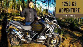 2019 BMW R 1250 GS Adventure  First Ride Review  1250GSA [upl. by Lizette]