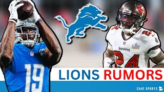 Lions Rumors On Carlton Davis Donovan PeoplesJones Free Agent Edge Targets amp Trade Buzz [upl. by Eirb]