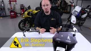 MRA XCreen Motorcycle Windshield Extension Comparison [upl. by Ardnod]