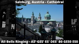 Salzburg Austria  Cathedral  PLENUM  AS GES ES DES B0 GES0 ES0 [upl. by Ahtimat]