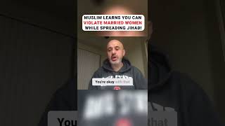 Muslim LEARNS You Can MISTREAT MARRIED Women While SPREADING Islam [upl. by Shaine]