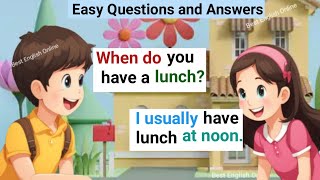 English Speaking Practice For Beginners  English Conversation Practice  Best English Online [upl. by Devine]