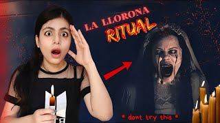 I did La Llorona ritual at 333am 😰👰🏾 the weeping woman [upl. by Natrav]