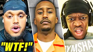 YouTubers React To Yung Filly Being Arrested For Horrific Crimes Chunkz KSI amp More [upl. by Allesiram]