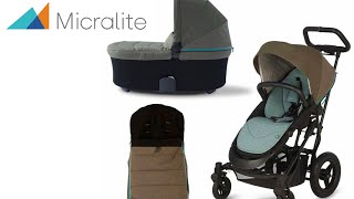 Micralite Smartfold  New All Terrain Modern  2019 Stroller [upl. by Anauqes471]