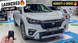 Finally Maruti S CROSS Launched In India 🔥🔥  Better Than Brezza amp Grand Vitara [upl. by Atiniv]