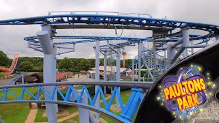 MIND YOUR HEAD  Cobra at Paultons Park POV Front Row HD 4K  One for the little Thrill Seekers [upl. by Keavy]