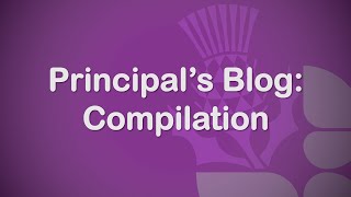 Principals Blog Compilation [upl. by Eleirbag]