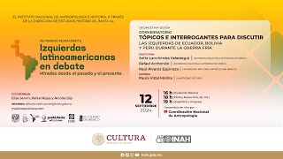 12 de septiembre de 2024 Seminario permanente izquierdas latinoamericanas en debate Miradas des [upl. by Neeleuqcaj]