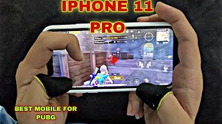 IPHONE 11 PRO IN 2024 😱 best 4FINGERS CLAW plus GYRO HANDCAM GAMEPLAY [upl. by Noied]