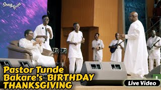 Sir Ebenezer Obeys AMAZING Performance at Pastor Tunde Bakares 70th Birthday Thanksgiving [upl. by Eidnalem758]