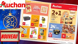 catalogue AUCHAN du 16 au 22 janvier 2024 💝  75  FRANCE [upl. by Alyahs]