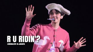 4K 240602 BAEKHYUN 백현  R U RIDIN  Lonsdaleite in Jakarta [upl. by Aikemit]