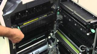 How to Remove a Paper Jam on your Konica Minolta Bizhub [upl. by Iover]