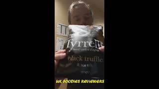 Tyrrells Black Truffle Crisps Review [upl. by Erdda165]