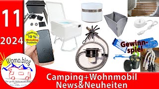 Camping und Wohnmobil NewsampNeuheiten 112024 [upl. by Gabriel]