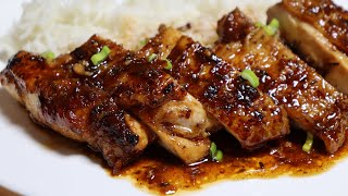 JUICY GLAZED CHICKEN THIGHS  CHICKEN RECIPE [upl. by Notwal896]