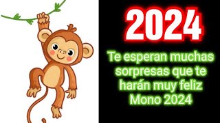 HOROSCOPO CHINO 2024  Predicciones para el signo del Mono para el año 2024  Intuición Comprobada [upl. by Refotsirhc123]