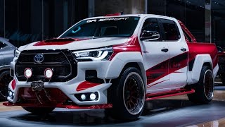 2025 Red Toyota Hilux GR SPORT  Rugged Compact Pickup TruckCforCar [upl. by Bogie]