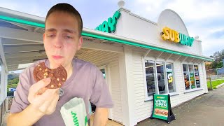 Trying Subway In New Zealand [upl. by Nappie]