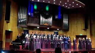 NWU PUKKoor  Choir  Cantate Domino  Josu Elberdin [upl. by Ahsilak]