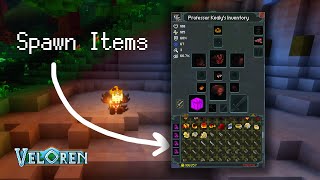 Veloren  How to Spawn in Items 2022 [upl. by Julietta]