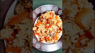 The Recipe for A Very Tasty Uzbek Pilaf made from Homemade Foodstuff [upl. by Jamaal681]