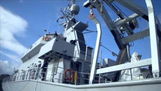 Ever Vigilant  HMNZS Taupo patrolling New Zealands coast [upl. by Courtenay]