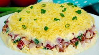 Салат “Минутка”  такой закуской хочется наслаждаться снова и снова  AppetitnoTV [upl. by Tillo]