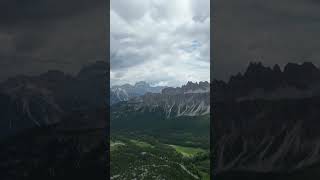 drone video giau pass  dolomites Italy [upl. by Okikuy]