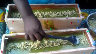 Making Moringa Soap By Skin Passion [upl. by Kolnick576]