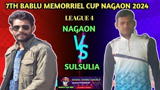 🛑LIVE BABLU MEMORRIEL CUP NAGAON LEAGUE 4NAGAON VS SULSULIA [upl. by Jandel]