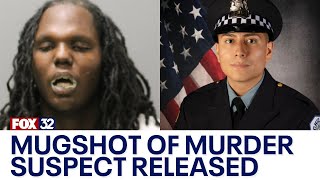 Chicago police release mugshot of man charged in officers murder [upl. by Owiat]