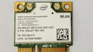 Wifi карта For intel N6205 24G 5G c Китая [upl. by Mcgrath]