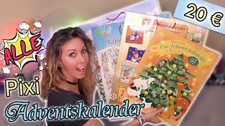 AdventskalenderÜberraschung 🎁 4 Pixi Mini Bücher Kalender im Vergleich – Was steckt drin 🤔 Review [upl. by Leanna665]