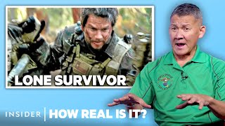 Afghan War Veteran Rates 9 Afghanistan War Battles In Movies  How Real Is It  Insider [upl. by Yecrad706]