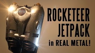 How to make the Rocketeer Jetpack in REAL METAL [upl. by Nodearb774]