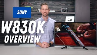 Sony KD32W830K 32 Inch Smart TV Overview [upl. by Nnylyam]