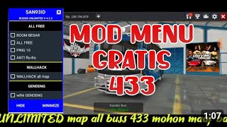 apk mod menu GRATIS ALL MULTIFUNGSI bussidV433 [upl. by Ekalb]