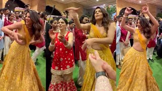 Priyanka Chopra and Isha Ambani Dance at Anant Radhika Wedding [upl. by Clementi740]