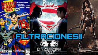 FILTRACIONES MCFARLANE DC MULTIVERSE BATMAN VS SUPERMAN Y MÁS [upl. by Fineman391]