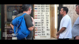 BUDAPEST kiraly utca best exchange rates in budapest [upl. by Sherurd333]