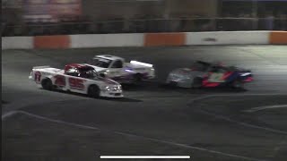 Riverhead Raceway Super Pro Trucks [upl. by Hutner712]