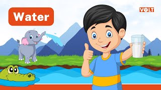 Water  Importance of Water  The Water Cycle  Science for Class 2 [upl. by Ibib]