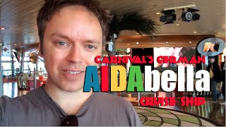 AIDAbella Cruise Ship Tour Carnivals German Brand [upl. by Emelda238]