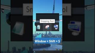 snipping tool window shortcut keysnipping snipingtools youtubeshorts viral reels youtube [upl. by Isa]