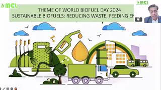 World Biofuels Day 10 Aug The future of Biofuels in India with MCLbiocoalmcl agriculturebiocng [upl. by Ellingston]