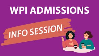 WPI Admissions Info Session  June 2023 [upl. by Naihs693]